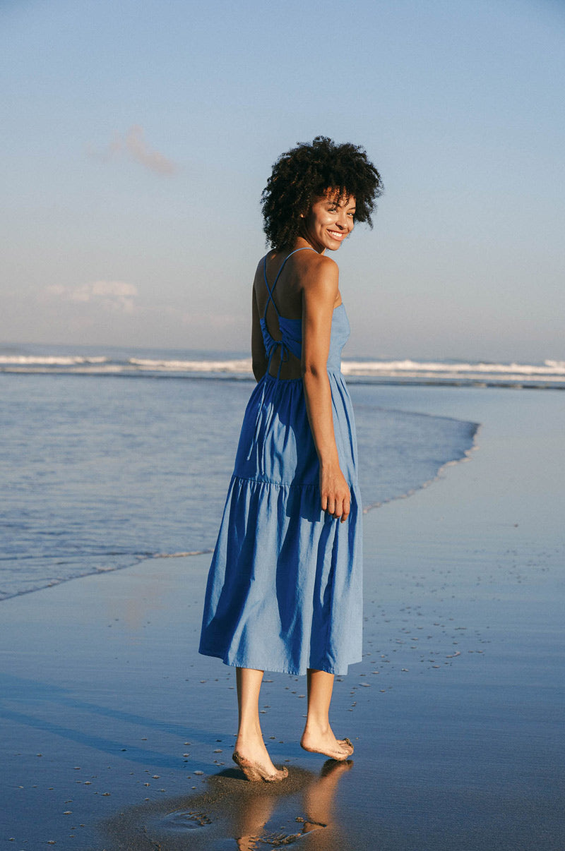 Sustainable ethical beachy midi