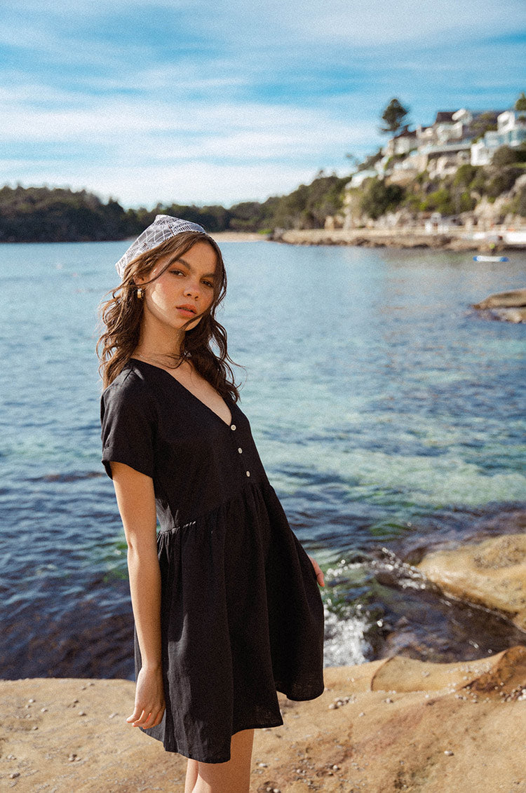 Black SUNCHASER Dress - ROVE Designs